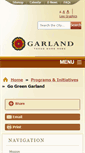 Mobile Screenshot of gogreengarland.com